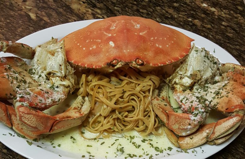 Roasted Crab and Garlic Noodles